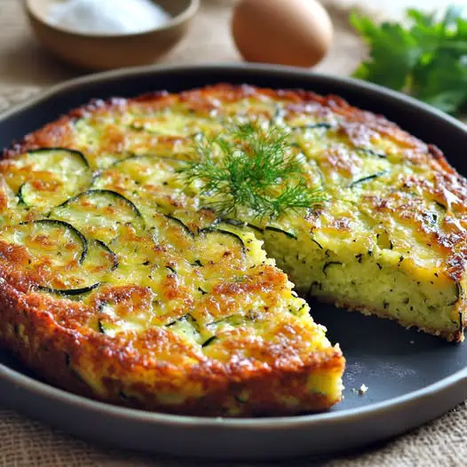 Pastel Invisible de Calabacín y Parmesano: ¡Una Sorpresa Ligera y Deliciosa!